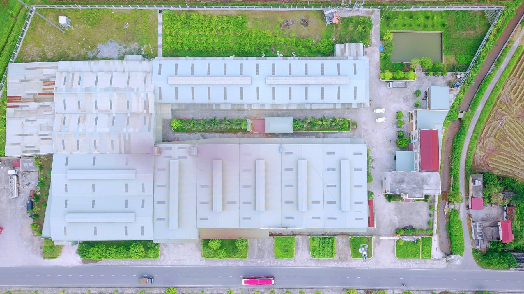 Nuestra planta desde el aire