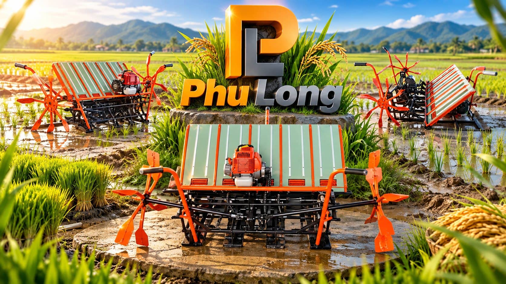 Rice Transplanters, Phu Long Mechanical