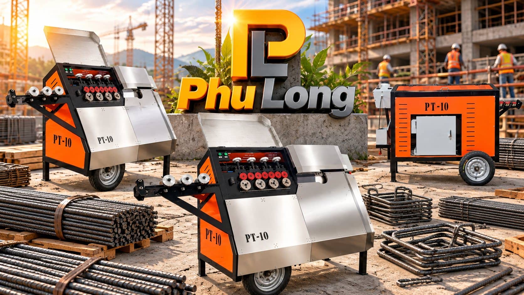 Stirrup Bending Machines, Phu Long Mechanical