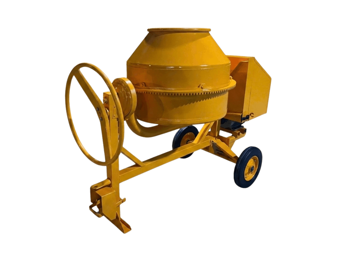 250L Concrete Mixer — 2 Wheels (Solid) — image 1