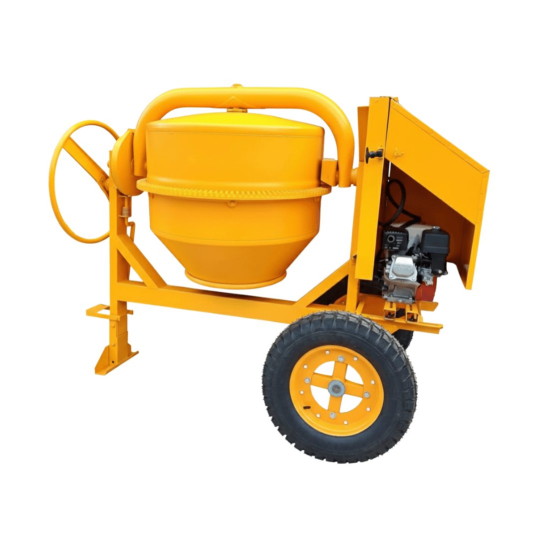 Máy Trộn Bê Tông 350L — 2 Bánh Hơi To 5.00-12 2