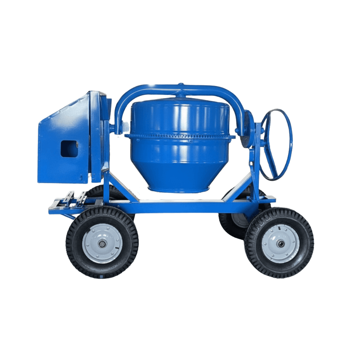 Máy Trộn Bê Tông 350L — 2 Bánh Hơi To 5.00-12 5