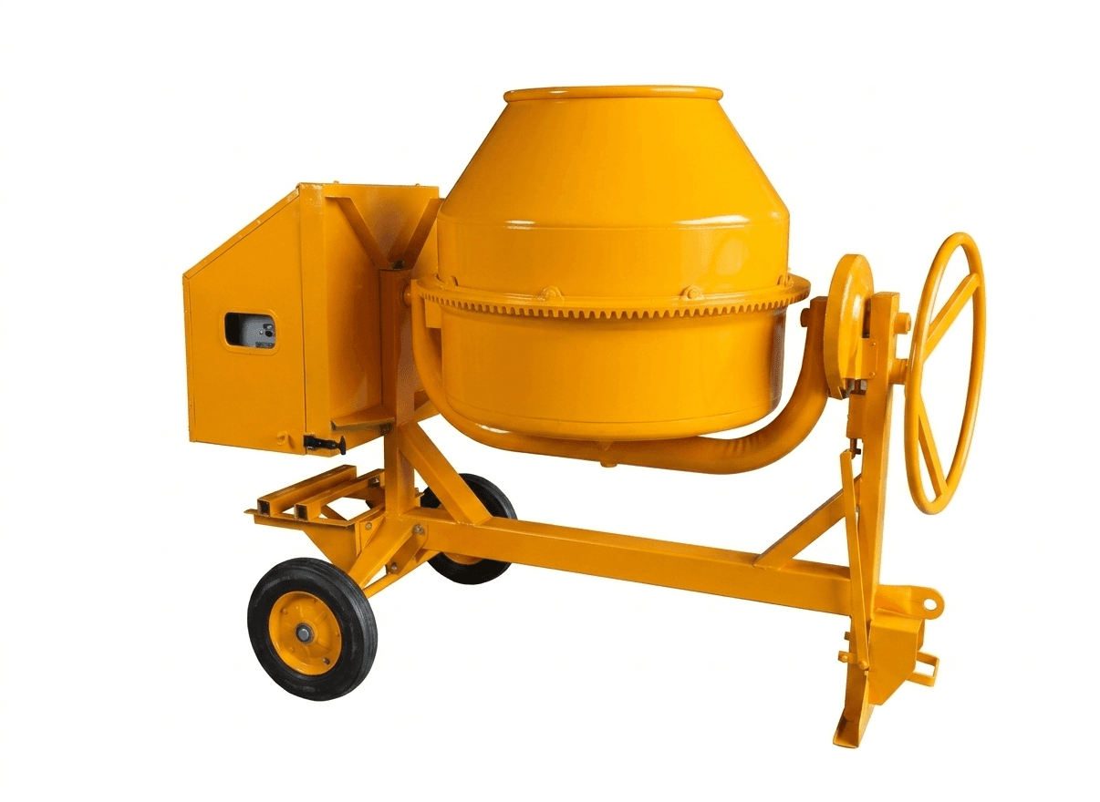 385L Concrete Mixer — 2 Wheels (Solid) — image 1